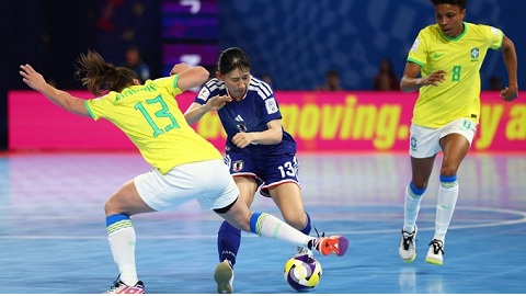 Niềm hy vọng của futsal châu Á bị Brazil vùi dập ở tứ kết